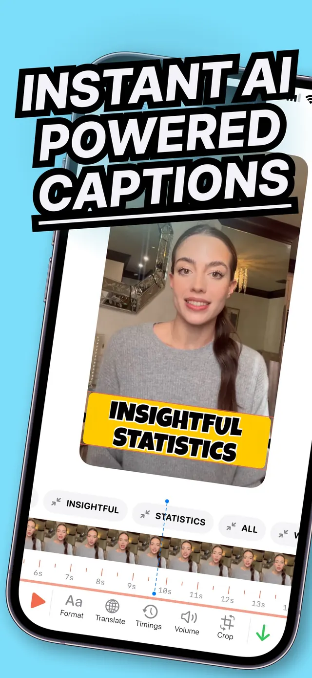 AutoCaps — App Store screenshot 1 of 5
